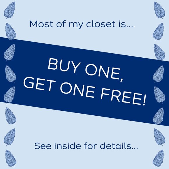 Buy One, Get One Free Offer - Picture 1 of 3
